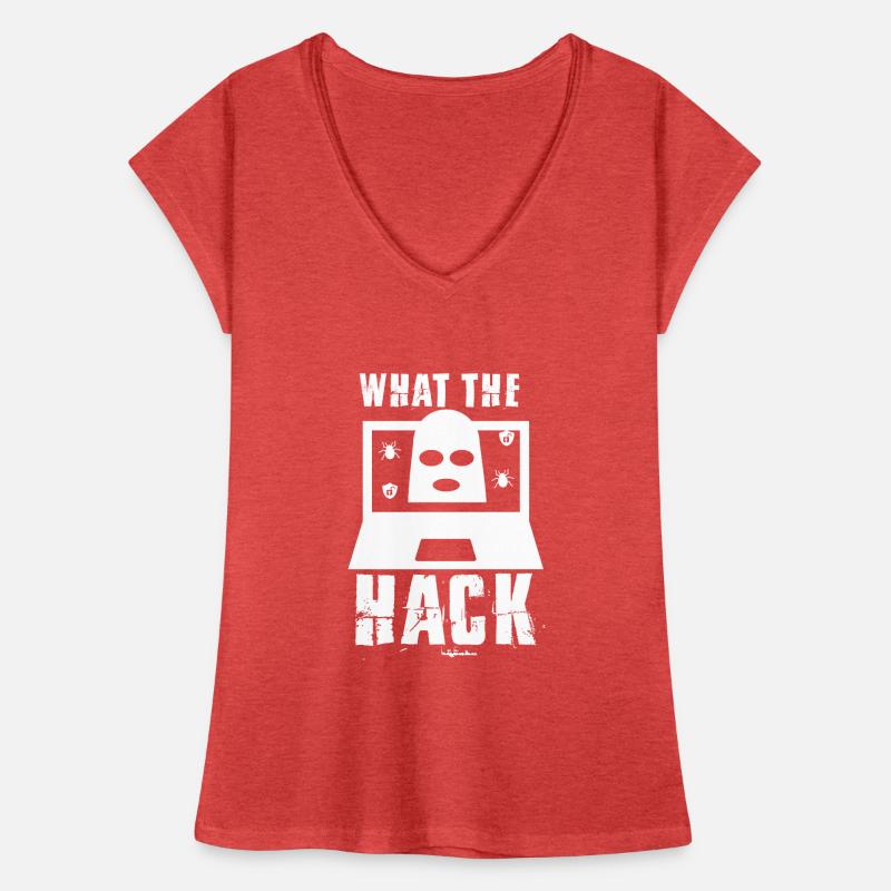 Lustig, was der Hack Hacker oder Computer Geek Geschenk Frauen Vintage T-Shirt
