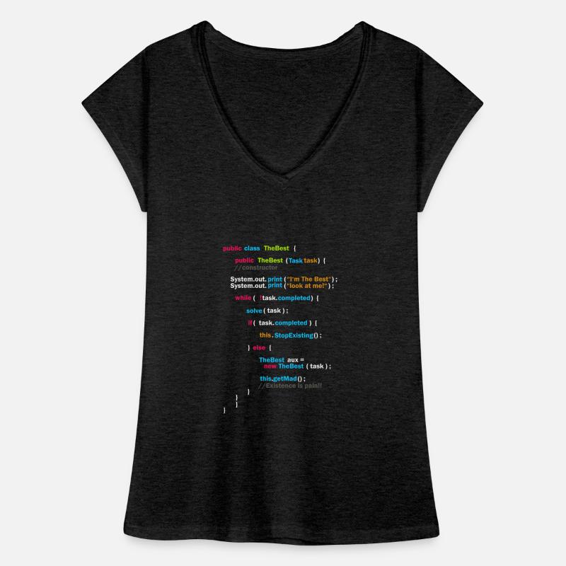 Programm Code Frauen Vintage T-Shirt
