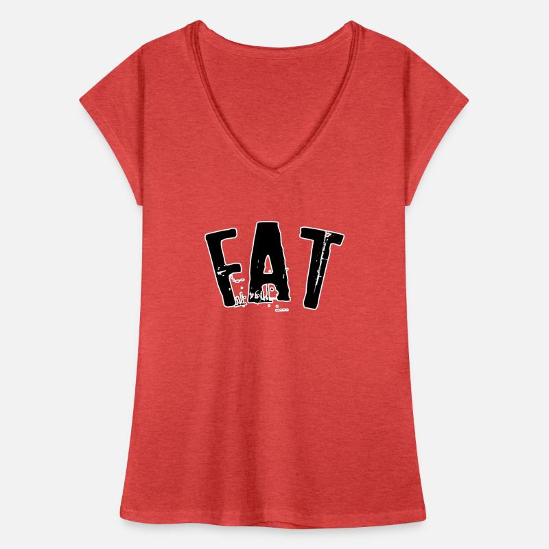 Fat Women's Vintage T-Shirt