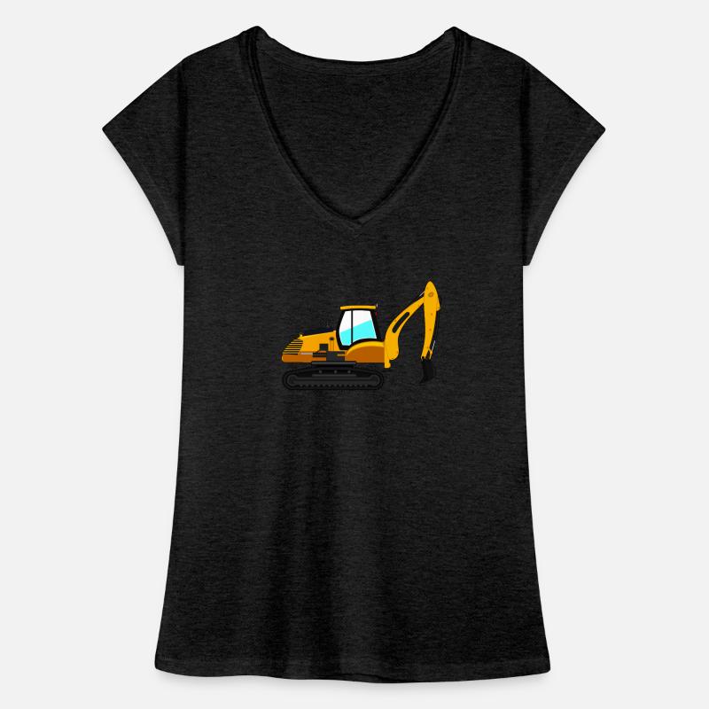 Excavator gift gift idea Women's Vintage T-Shirt