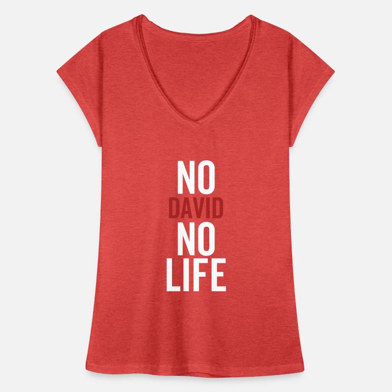 Pas de David Pas de vie T-shirt vintage Femme