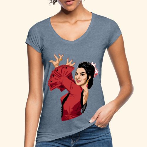 LOLA Flamenca - Camiseta vintage mujer