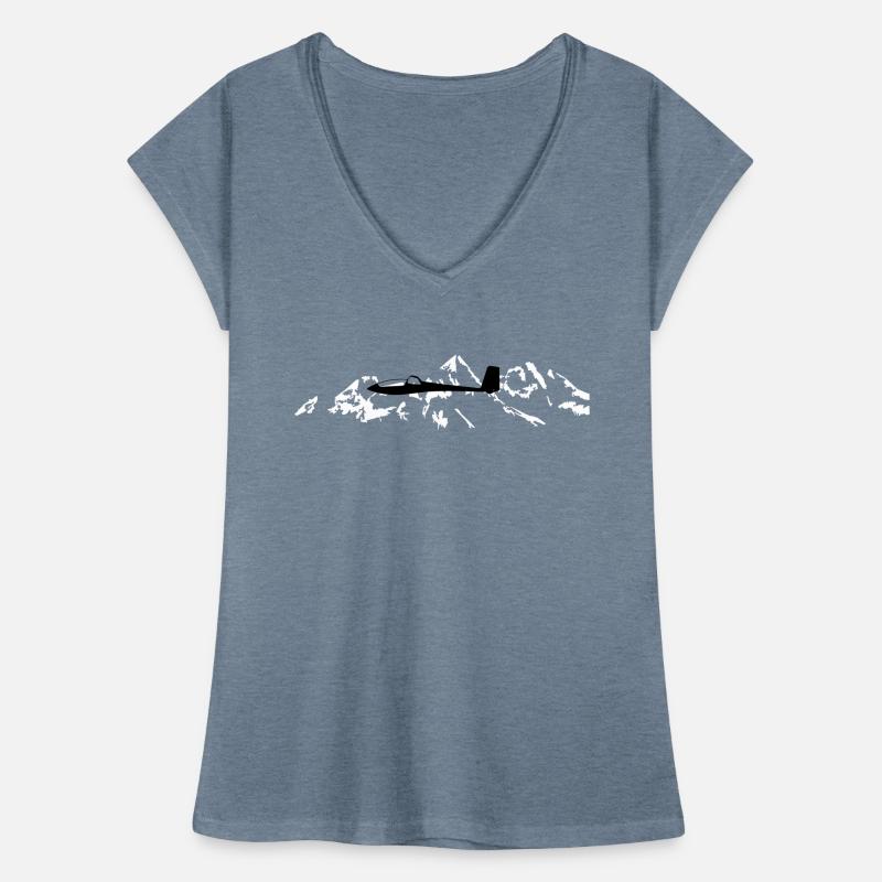 Glider glider flying glider pilot pilot Women's Vintage T-Shirt