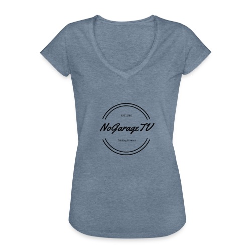 NoGarageTV (3) - Dame vintage T-shirt
