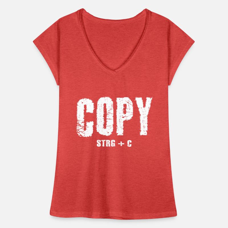 Copy STRG+C Frauen Vintage T-Shirt