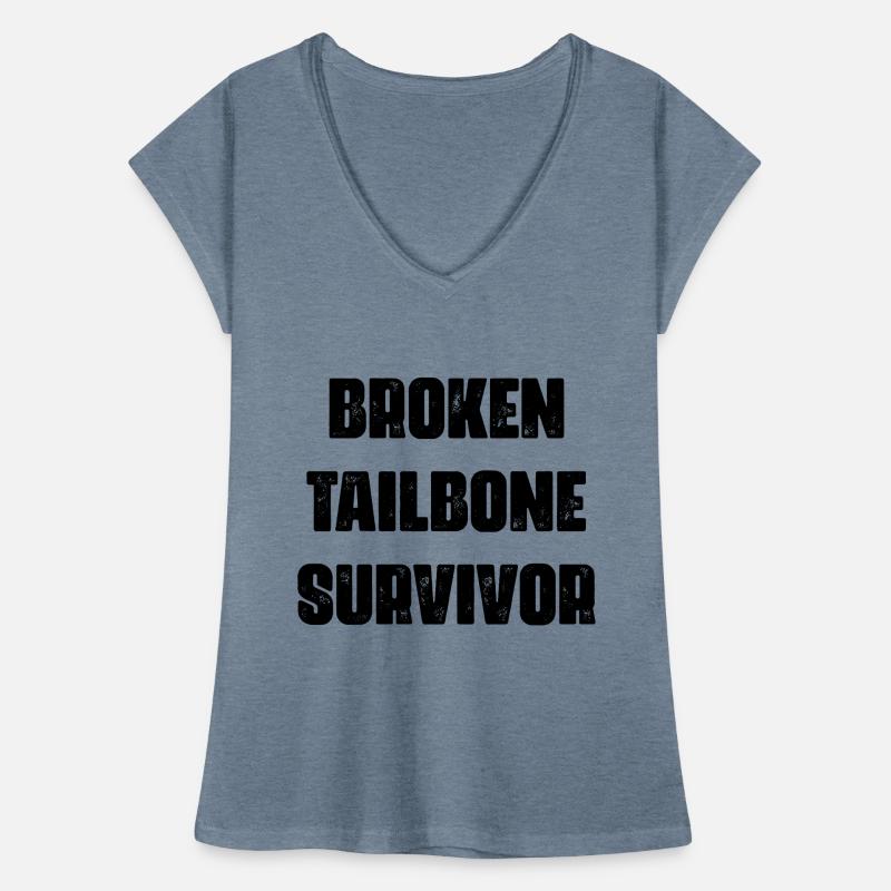 broken tailbone survivor Women's Vintage T-Shirt