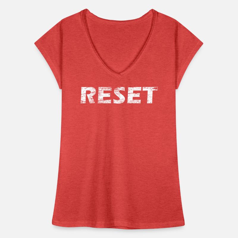 Réinitialisation T-shirt vintage Femme