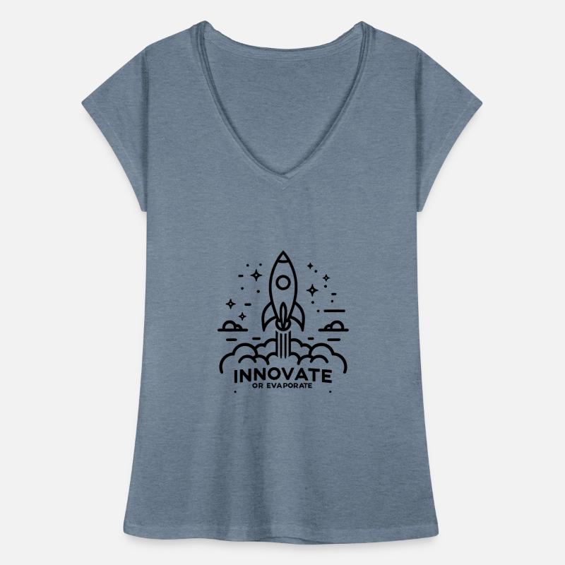 Innovativ sein oder verdunsten Frauen Vintage T-Shirt