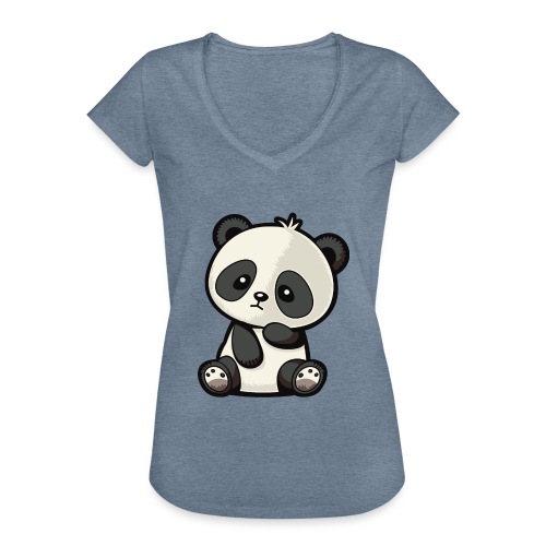 Panda - Frauen Vintage T-Shirt