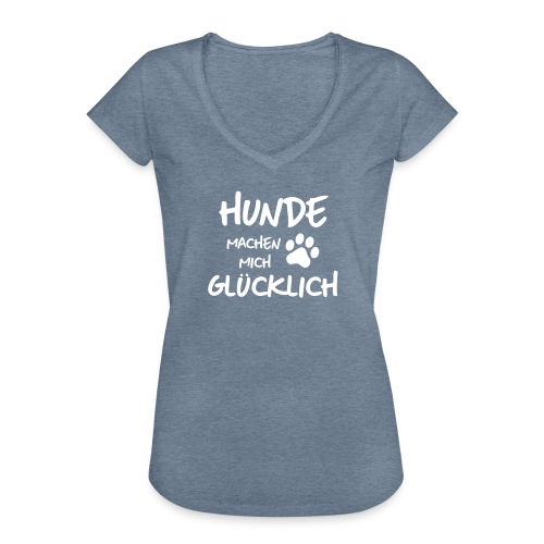 Vorschau: gluck - Frauen Vintage T-Shirt
