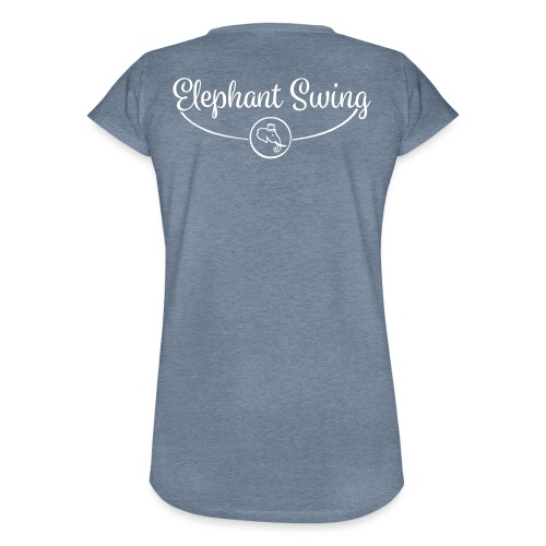 Elephant Swing Logo weiß - Frauen Vintage T-Shirt