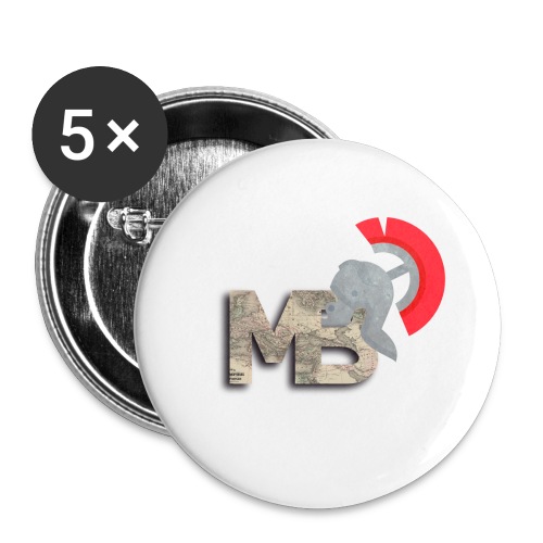 TheMBmulti Logo - Buttons large 2.2''/56 mm (5-pack)
