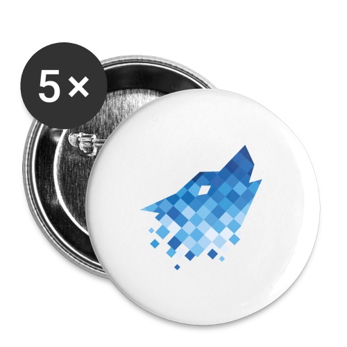 digitalinstinkt® Logo - Buttons groß 56 mm (5er Pack)