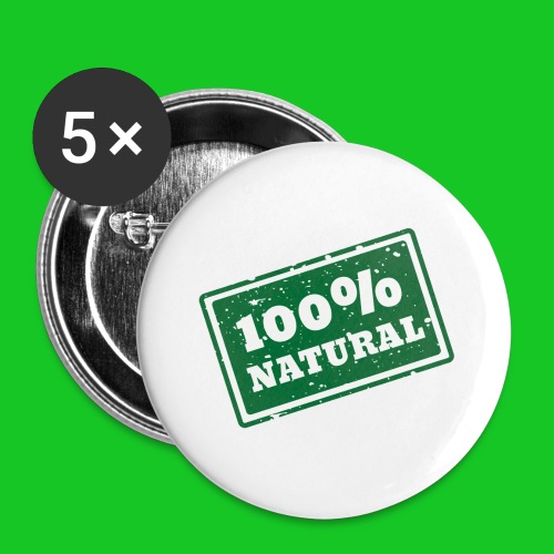 100% natural PNG - Buttons groot 56 mm (5-pack)