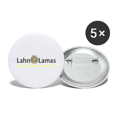 Lahn Lamas - Buttons groß 56 mm (5er Pack)