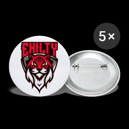 EXILEY MERCH - Buttons large 2.2''/56 mm (5-pack)