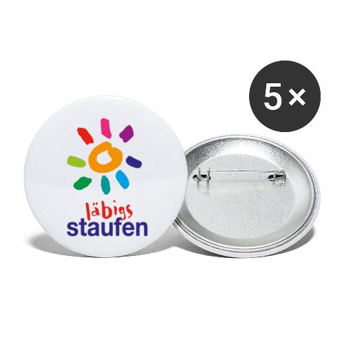 Läbigs Staufen - Buttons groß 56 mm (5er Pack)