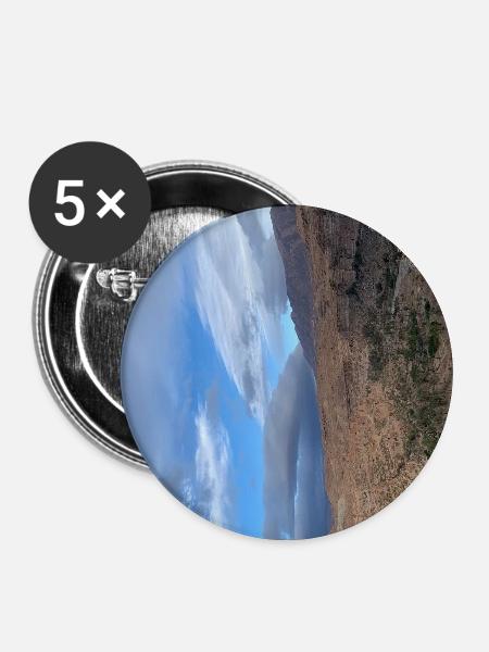 صورة لحضارة البربر - Buttons groß 56 mm (5er Pack) - Weiß