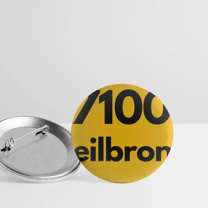 OLD POSTCODE POSTCODE RETRO 7100 HEILBRONN KILIAN Buttons large 2.2''/56 mm (5-pack)