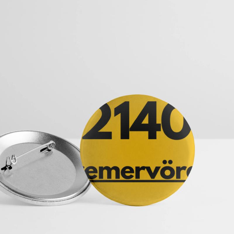 OLD POSTCODE POSTCODE RETRO 2140 BREMERVÖRDE Buttons large 2.2''/56 mm (5-pack)