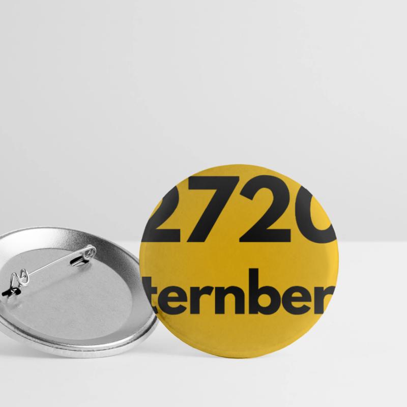 OLD POSTCODE POSTCODE RETRO 2620 BÜTZOW HEIMAT Buttons large 2.2''/56 mm (5-pack)