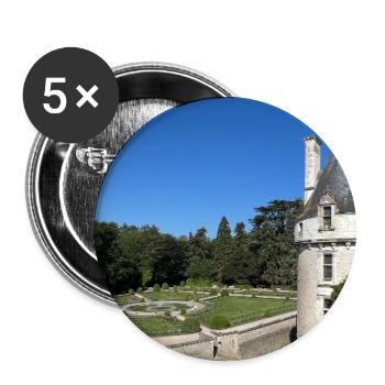 Der Turm der Marks - Buttons groß 56 mm (5er Pack) - Weiß - Vorne