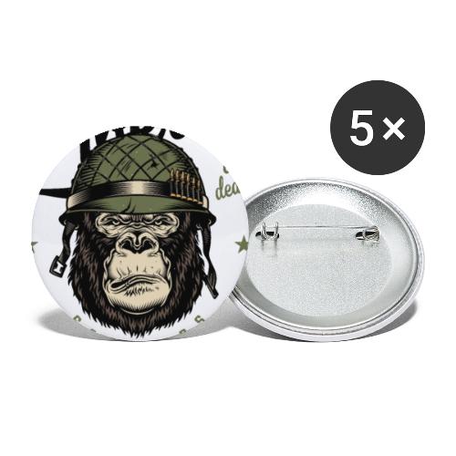 Gorilla - Liberty Honor - pos - Buttons groß 56 mm (5er Pack)