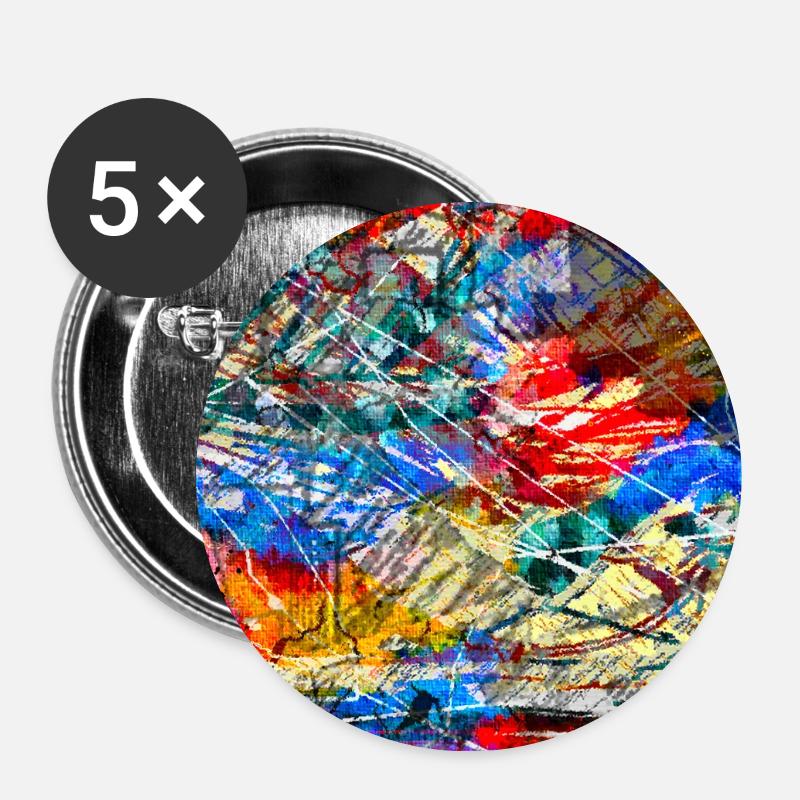 Rejection - Buttons large 2.2''/56 mm (5-pack) - white