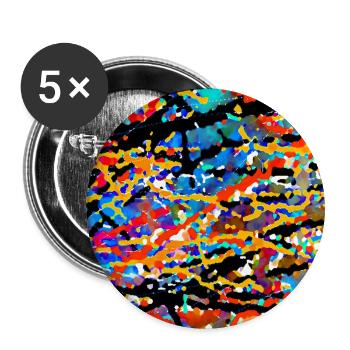 Jurgushj - Buttons large 2.2''/56 mm (5-pack) - white - Front