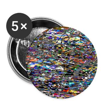 jurfgushj - Buttons large 2.2''/56 mm (5-pack) - white - Front