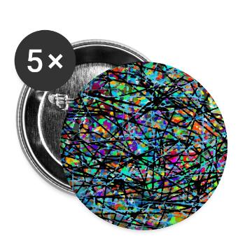 jcenghj - Buttons large 2.2''/56 mm (5-pack) - white - Front