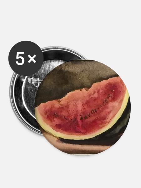 Der Keil - Buttons groß 56 mm (5er Pack) - Weiß
