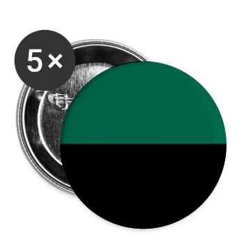 Texel-Flaggenlogo – Inselkleidung - Buttons groß 56 mm (5er Pack) - Weiß - Vorne