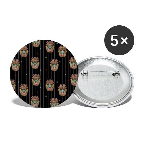 Masken - Buttons groß 56 mm (5er Pack)