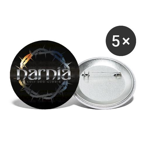 Narnia - Soli Deo Gloria - Stora knappar 56 mm (5-pack)