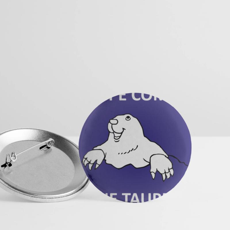 Short-sighted as a mole Buttons large 2.2''/56 mm (5-pack)