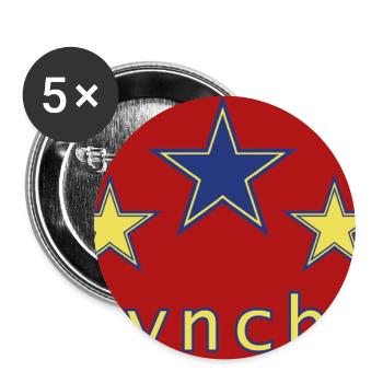 Invincible 03 - Buttons large 2.2''/56 mm (5-pack) - white - Front