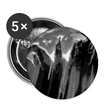 Auf dem Weg - Buttons groß 56 mm (5er Pack) - Weiß - Vorne