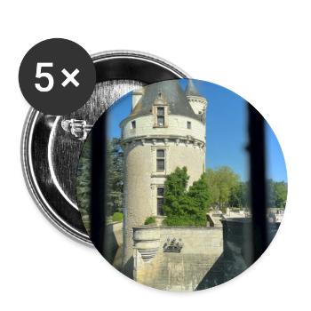 Der Turm der Marks - Buttons groß 56 mm (5er Pack) - Weiß - Vorne