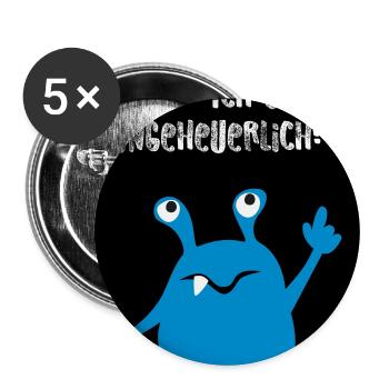 Poster Monster Monster Creepy Halloween Comic - Buttons large 2.2''/56 mm (5-pack) - white - Front