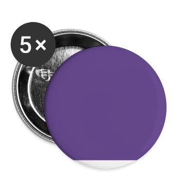 Stärke entsteht im Widerstand Poster - Buttons groß 56 mm (5er Pack) - Weiß - Vorne