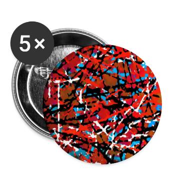jcgejnghj - Buttons large 2.2''/56 mm (5-pack) - white - Front
