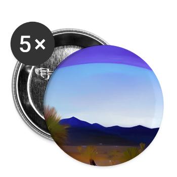 Arabian Desert - Buttons large 2.2''/56 mm (5-pack) - white - Front