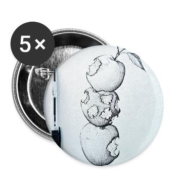 1000140978 - Buttons groß 56 mm (5er Pack) - Weiß - Vorne