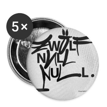 ZWÖLF_Null_Null - Buttons large 2.2''/56 mm (5-pack) - white - Front