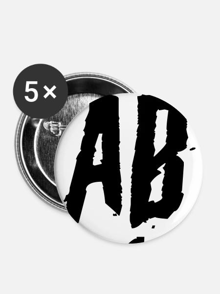 STABIL - BLOCK - Buttons groß 56 mm (5er Pack) - Weiß