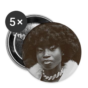 Next to you - Buttons large 2.2''/56 mm (5-pack) - white - Front