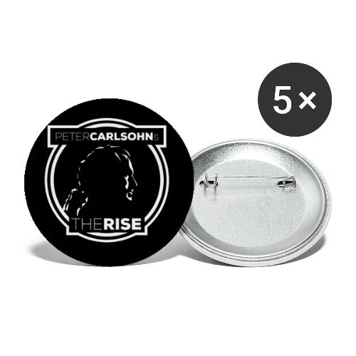 Peter Carlsohn's The Rise - Stora knappar 56 mm (5-pack)