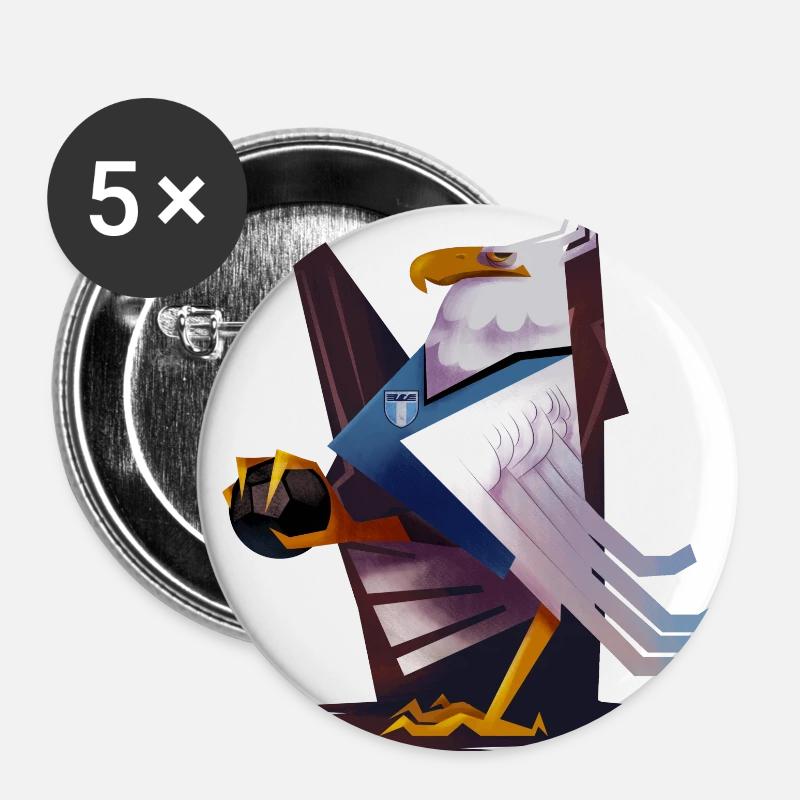 vooola - Buttons large 2.2''/56 mm (5-pack) - white