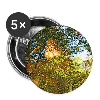 Der Verfasser von Märchen und Legenden - Buttons groß 56 mm (5er Pack) - Weiß - Vorne